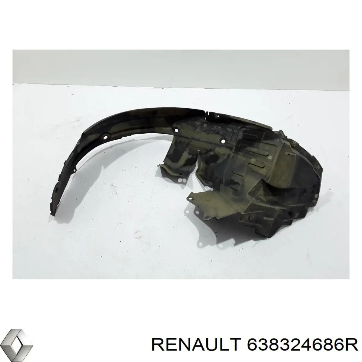 Купить 638324686R Renault (RVI) Подкрылок передний правый