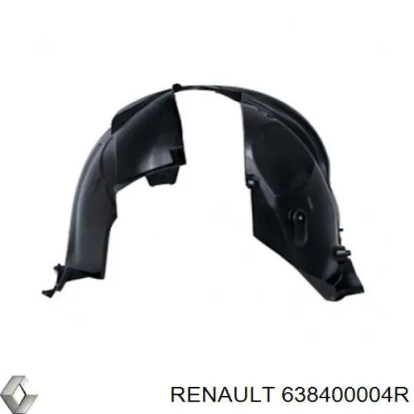 Купить 638400004R Renault (RVI) Подкрылок передний правый