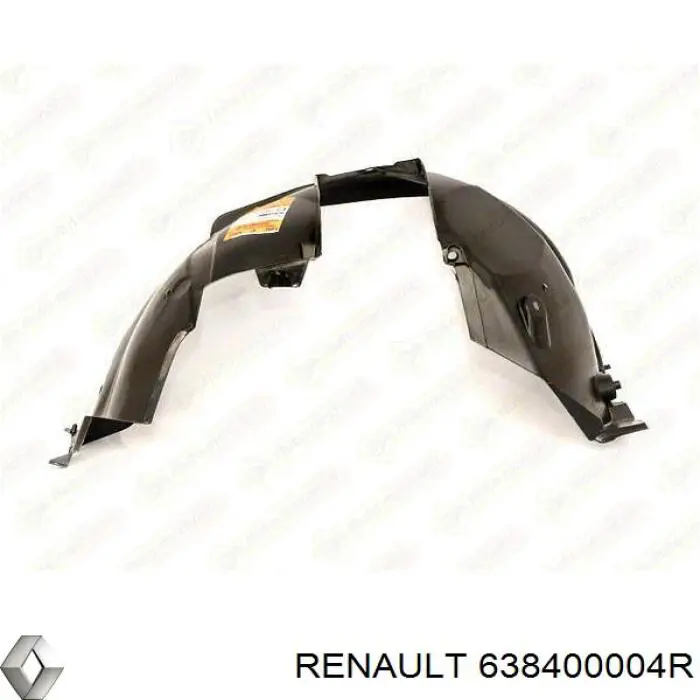 Подкрылок передний правый 638400004R Renault (RVI)