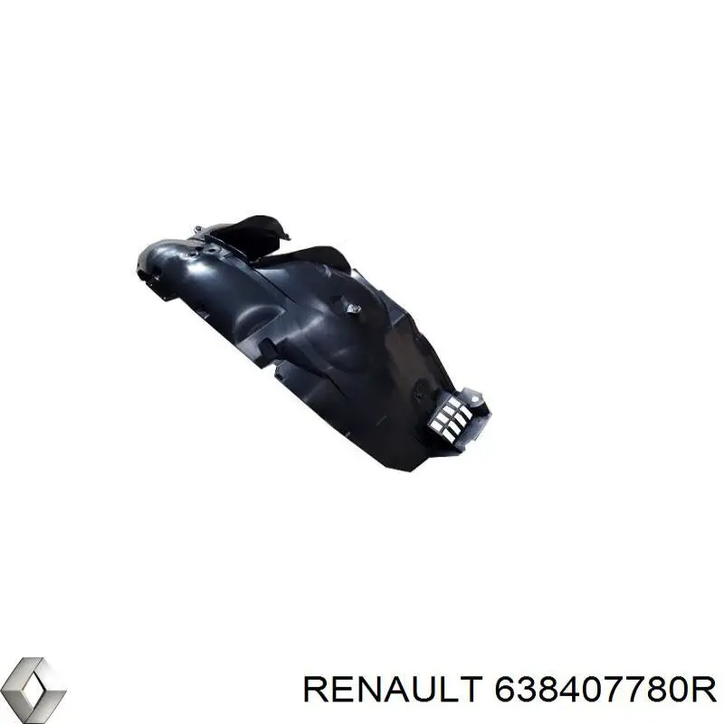 Правый подкрылок переднего крыла Renault (RVI) 638407780R цена, от 14.67 USD