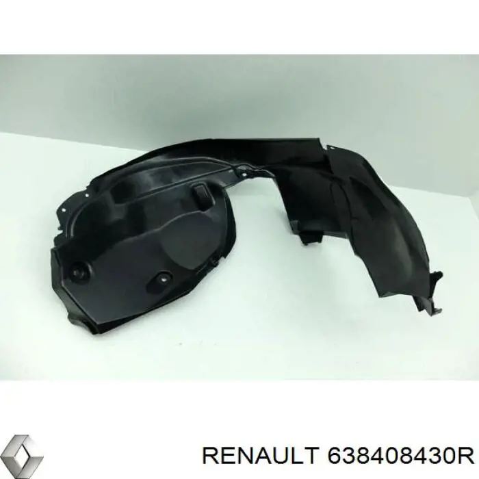 Подкрылок крыла переднего правый Renault (RVI) 638408430R