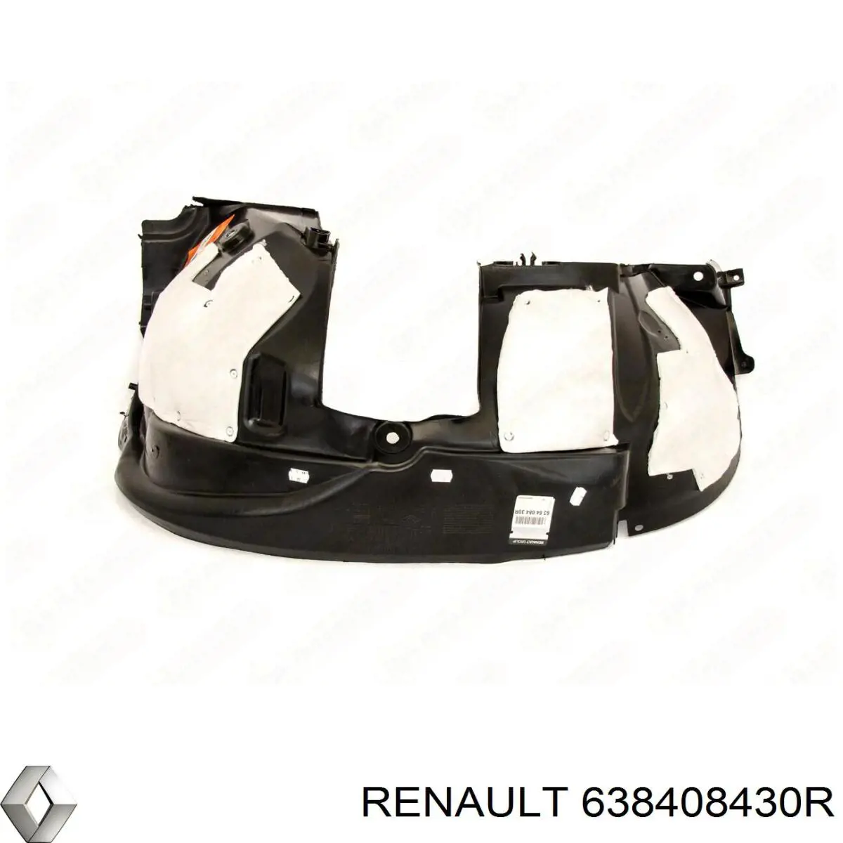Правый подкрылок переднего крыла Renault (RVI) 638408430R цена, от 39.65 USD