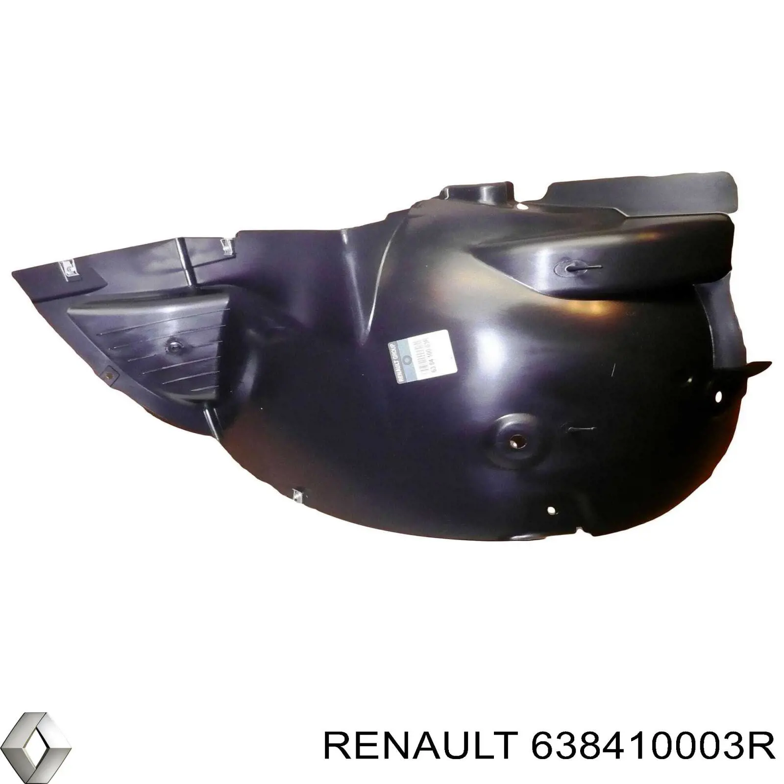 Подкрылок крыла переднего левый передний Renault (RVI) 638410003R цена, от 40.64 USD