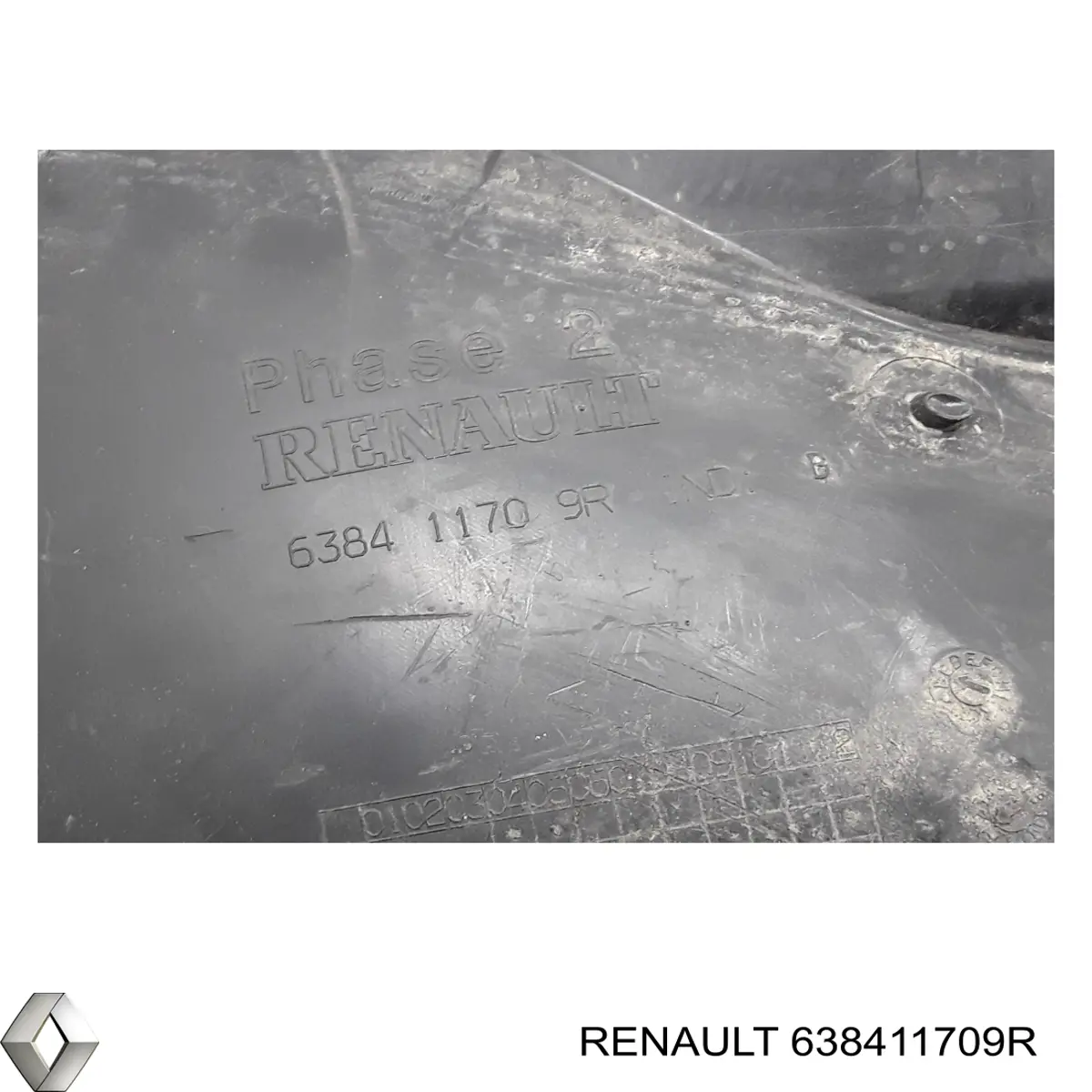 Подкрылок крыла переднего левый передний Renault (RVI) 638411709R цена, от 43.70 USD
