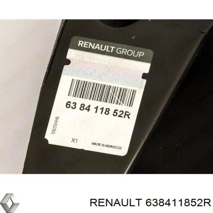 Подкрылок крыла переднего левый Renault (RVI) 638411852R цена, от 50.68 USD