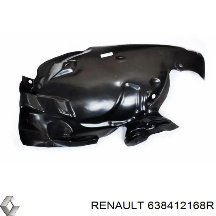 Подкрылок крыла переднего левый Renault (RVI) 638412168R цена, от 30.50 USD