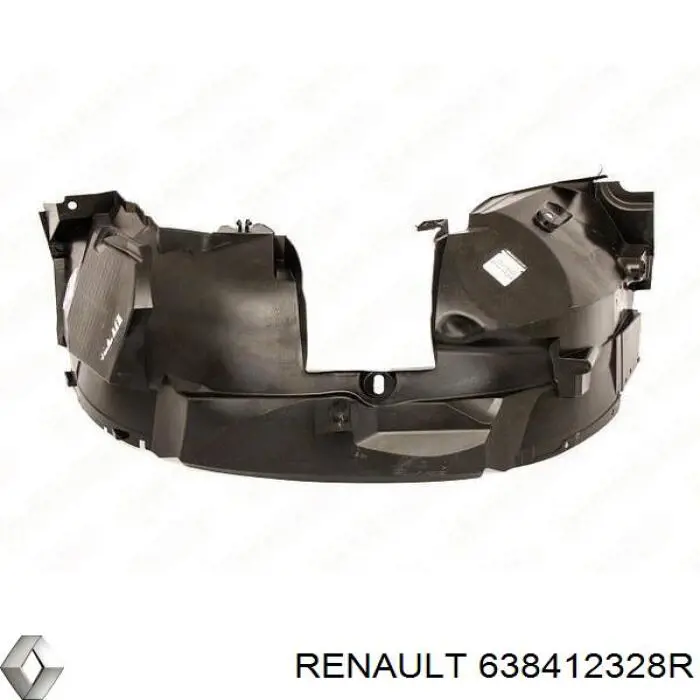 Підкрилок переднього крила, правий 638412328R Renault (RVI)