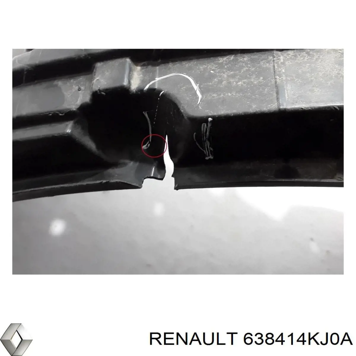 638414KJ0A Renault (RVI) Подкрылок крыла переднего левый