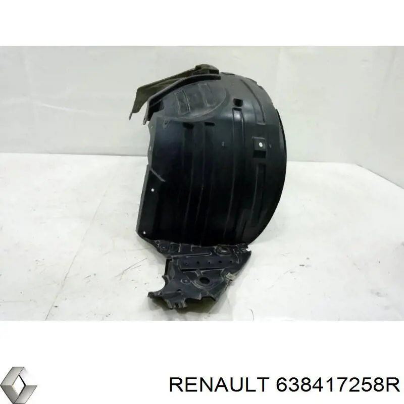 Подкрылок крыла переднего левый Renault (RVI) 638417258R цена, от 183.86 USD
