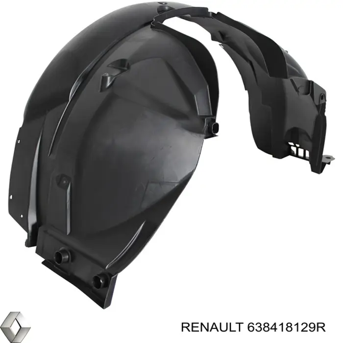Подкрылок крыла переднего левый Renault (RVI) 638418129R цена, от 21.14 USD