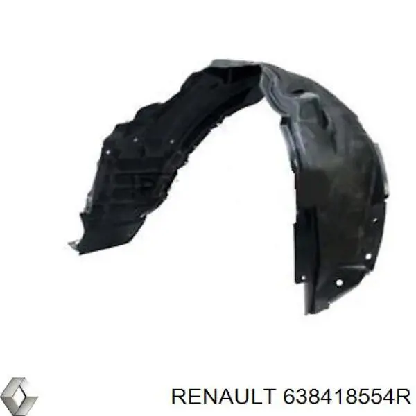 638418554R Renault (RVI) Подкрылок крыла переднего левый