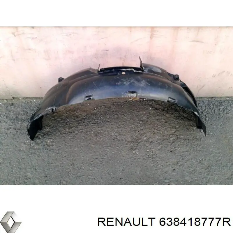 Подкрылок крыла переднего левый Renault (RVI) 638418777R цена, от  USD