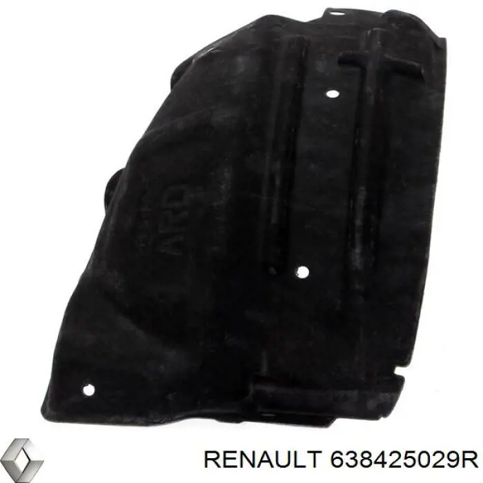 Купить 638425029R Renault (RVI) Подкрылок крыла переднего правый задний