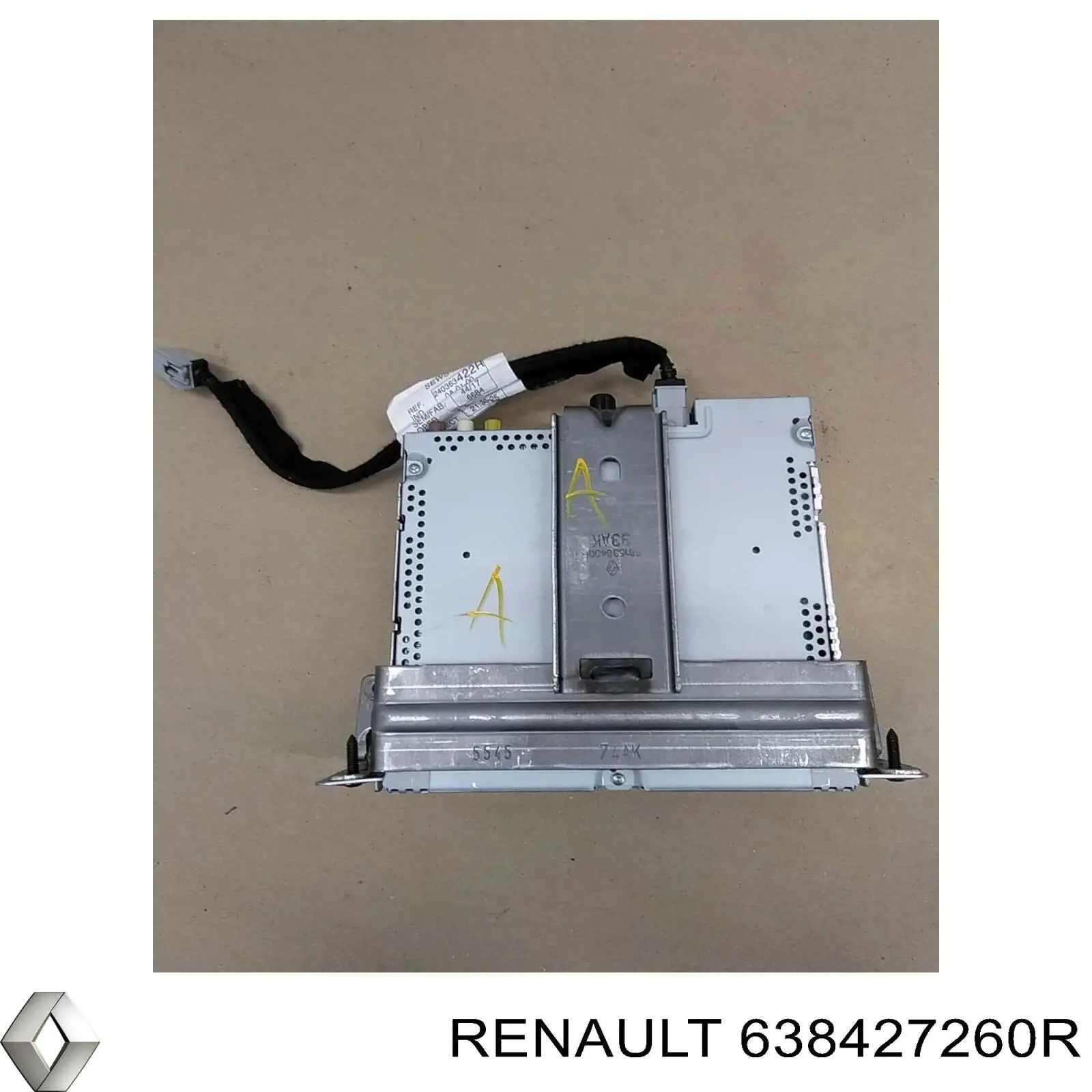 638429560R Renault (RVI) Подкрылок крыла переднего правый задний
