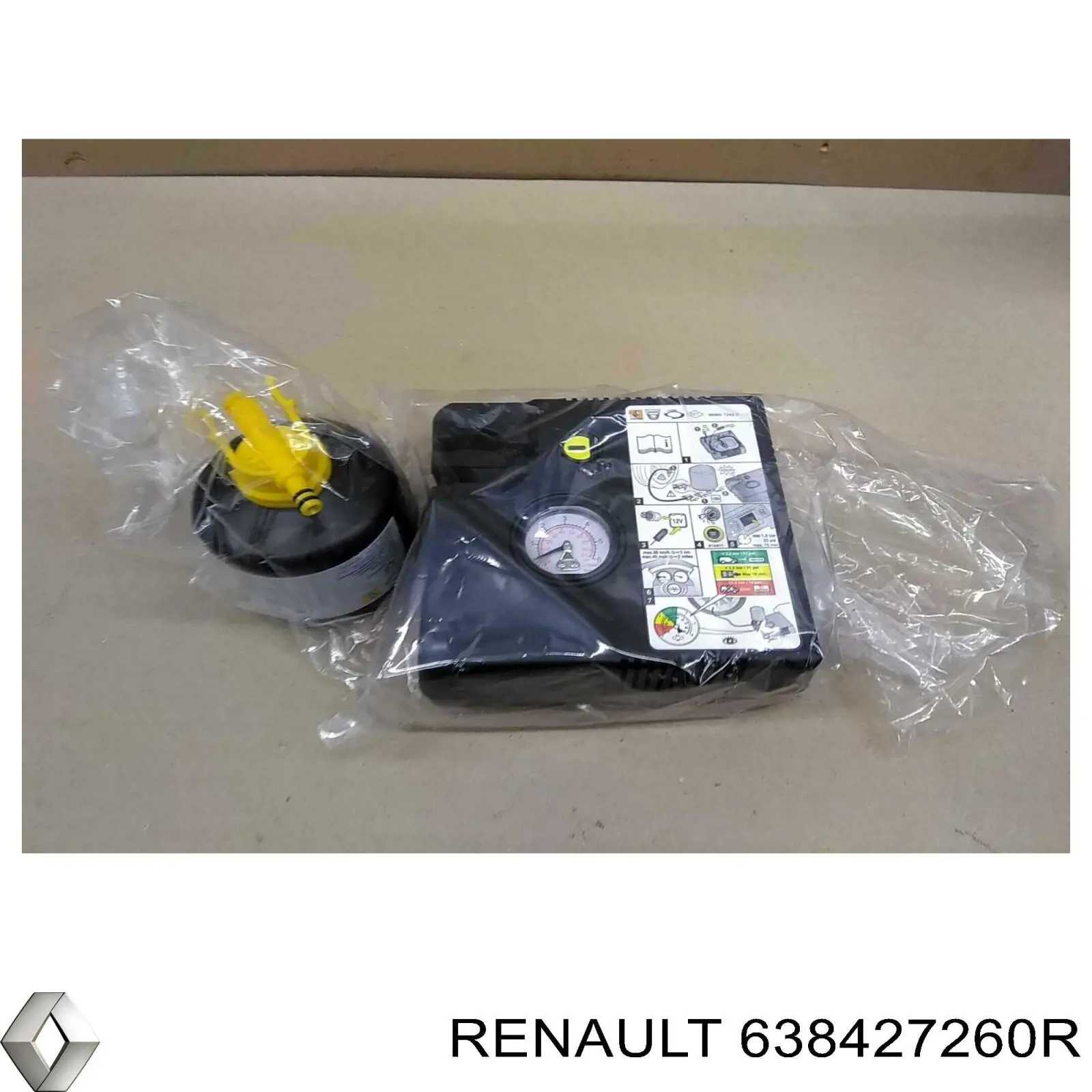 Подкрылок крыла переднего правый задний Renault (RVI) 638429560R цена, от 20.70 USD