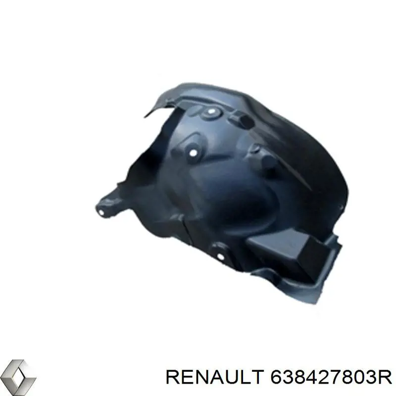 Купить 638427803R Renault (RVI) Подкрылок крыла переднего правый задний