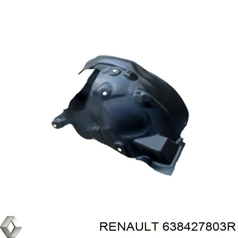 Купить 638427803R Renault (RVI) Подкрылок крыла переднего правый задний