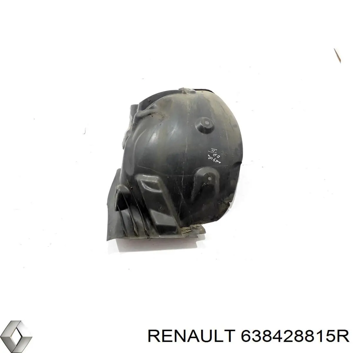 Подкрылок крыла переднего правый задний Renault (RVI) 638428815R цена, от 16.79 USD