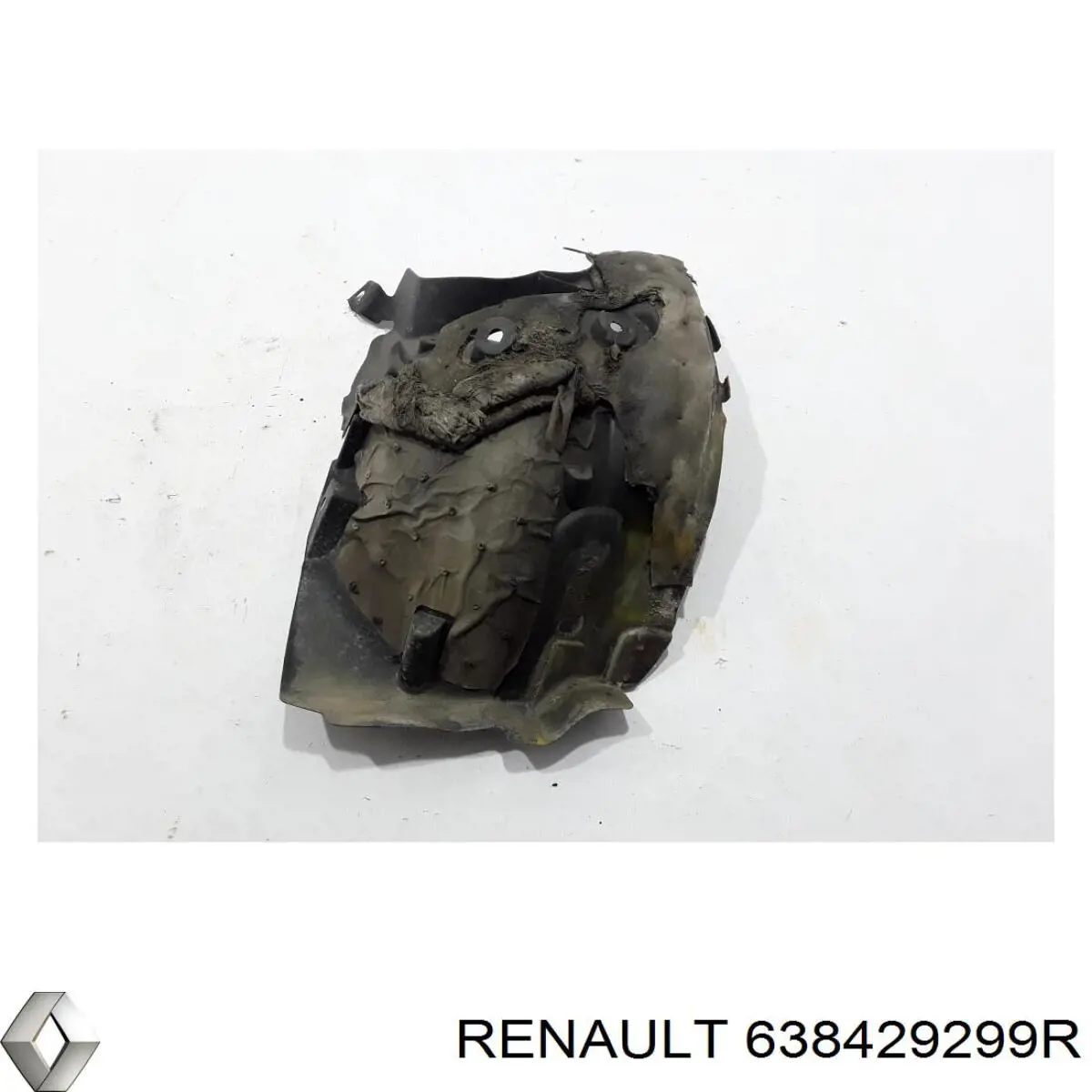 Подкрылок крыла переднего правый задний Renault (RVI) 638429299R цена, от 110.44 USD
