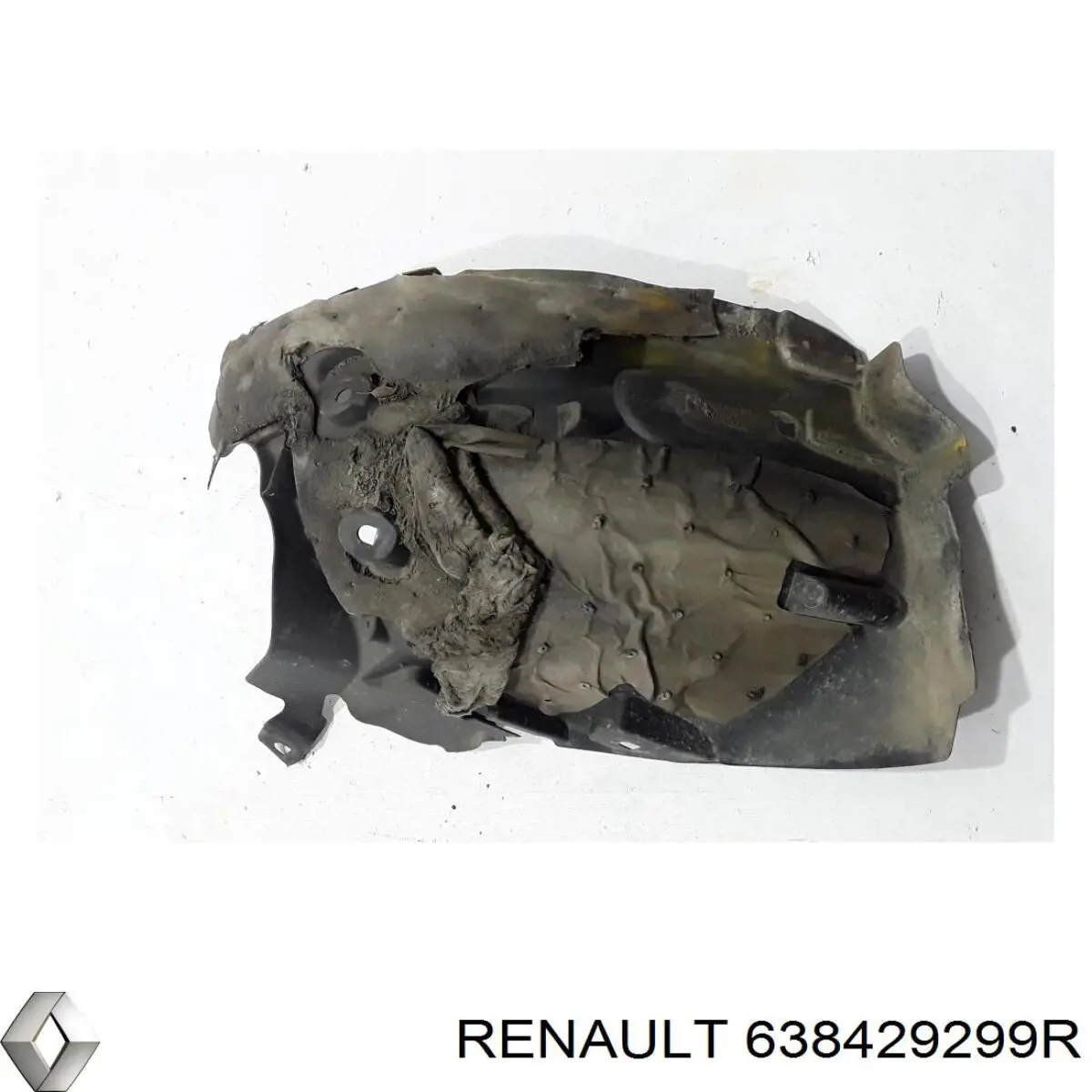 Купить 638429299R Renault (RVI) Подкрылок крыла переднего правый задний