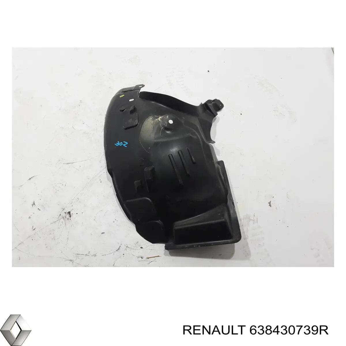 638430739R Renault (RVI) Подкрылок крыла переднего левый задний