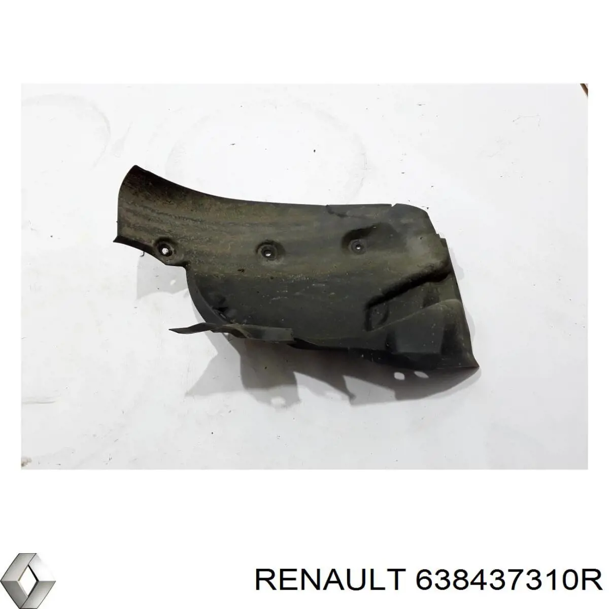 Подкрылок крыла переднего левый задний Renault (RVI) 638430004R цена, от 14.09 USD