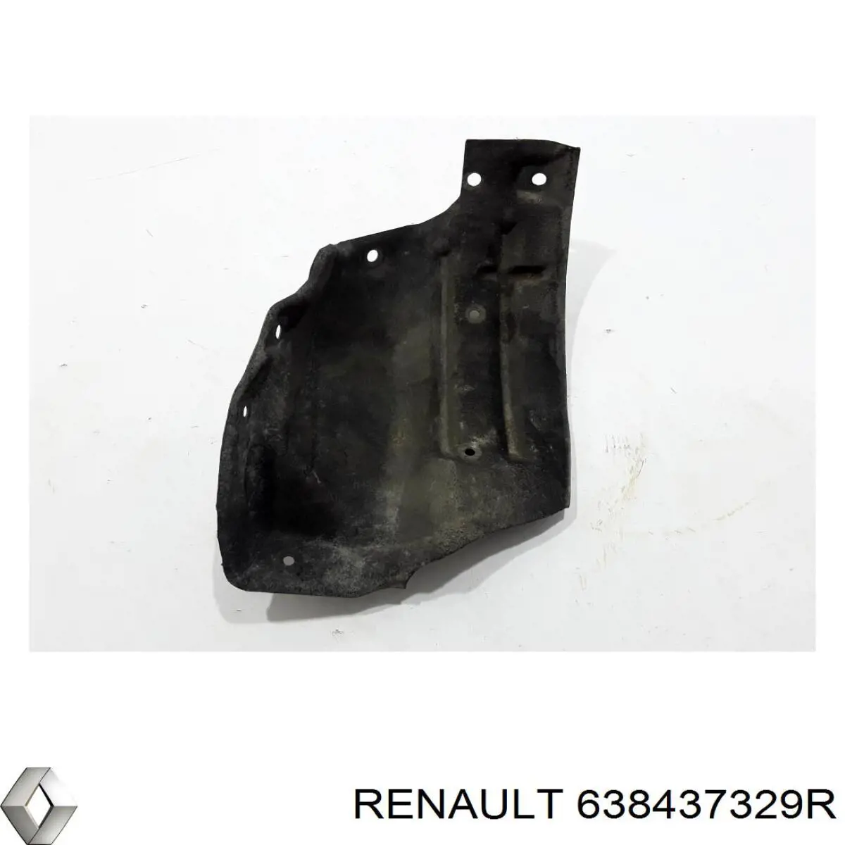 Подкрылок крыла переднего левый задний Renault (RVI) 638437329R цена, от 11.48 USD