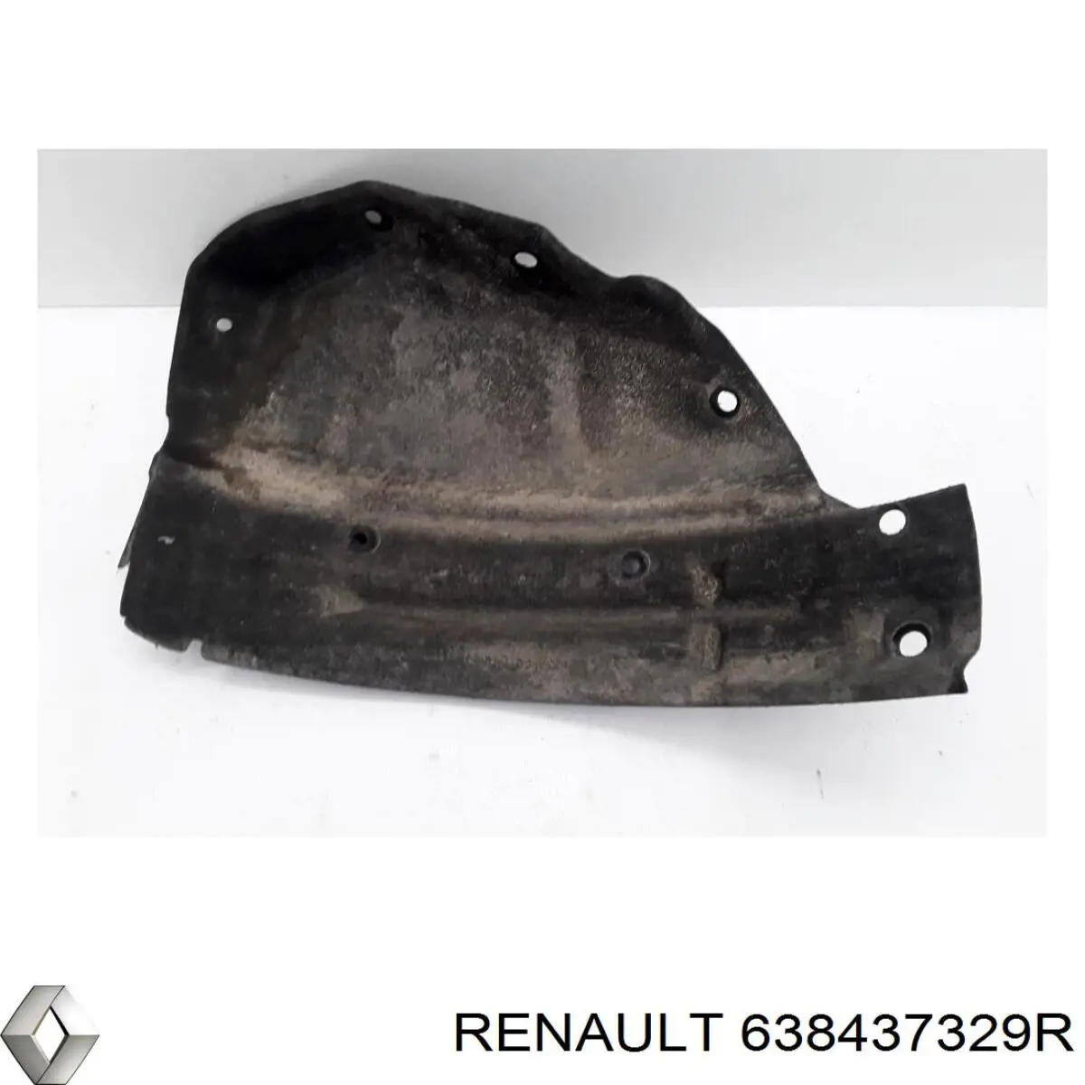 Купить 638437329R Renault (RVI) Подкрылок крыла переднего левый задний