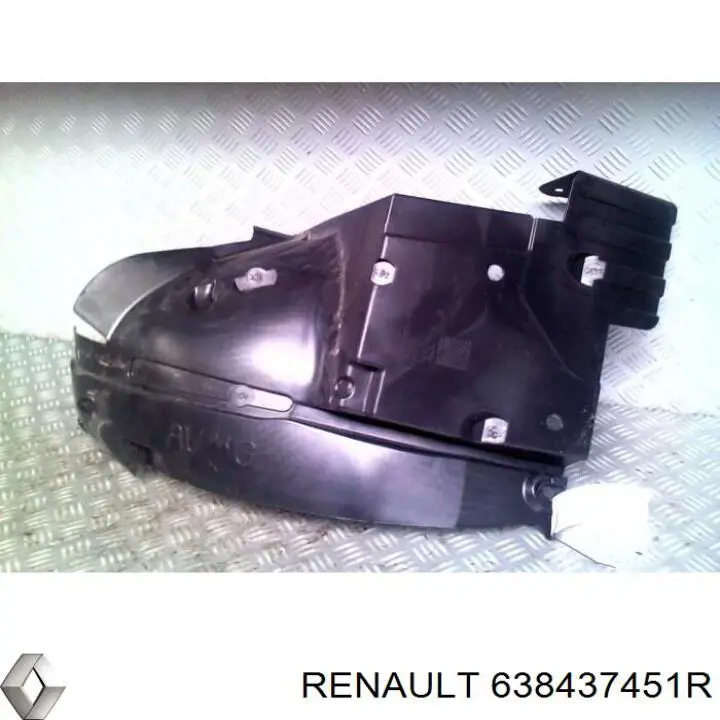 Купить 638437451R Renault (RVI) Подкрылок крыла переднего левый задний