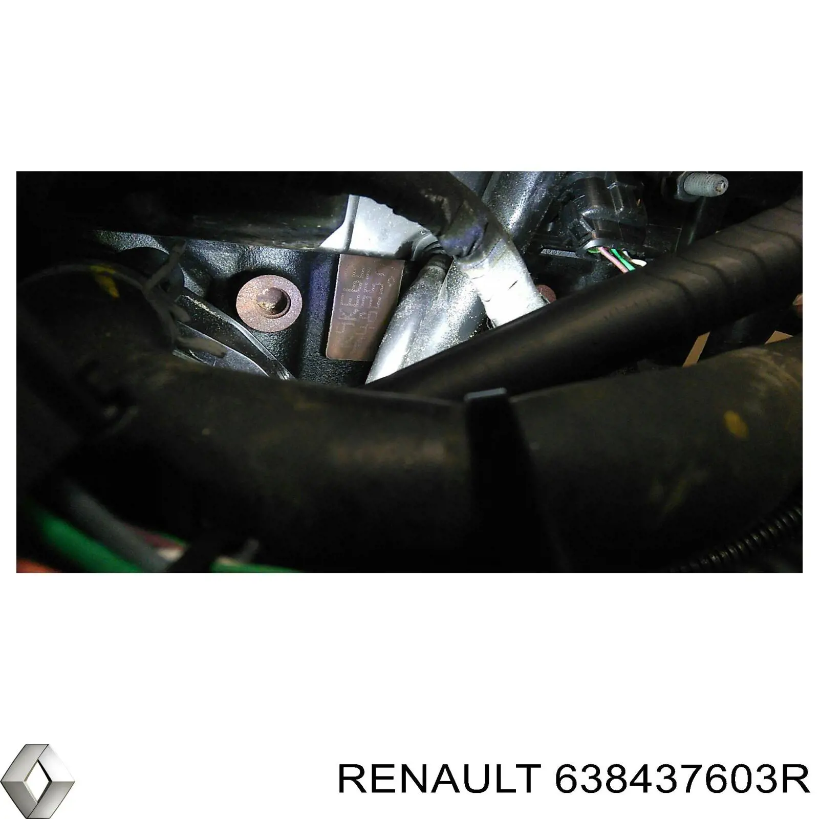 Купить 638437392R Renault (RVI) Подкрылок крыла переднего левый задний