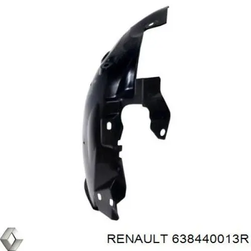 Подкрылок крыла переднего правый передний Renault (RVI) 638440013R цена, от 14.53 USD