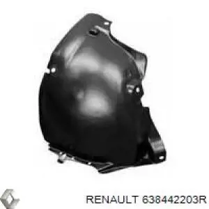 638442203R Renault (RVI) Подкрылок переднего крыла, правый передний