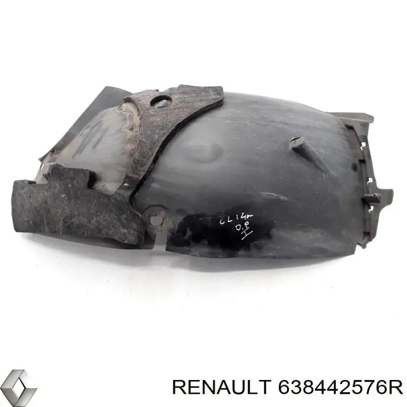 638442576R Renault (RVI) Подкрылок переднего крыла, правый передний