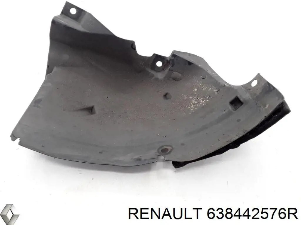 Подкрылок крыла переднего правый передний 638442576R Renault (RVI)