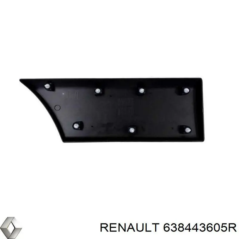 Подкрылок крыла переднего правый передний 638443605R Renault (RVI)