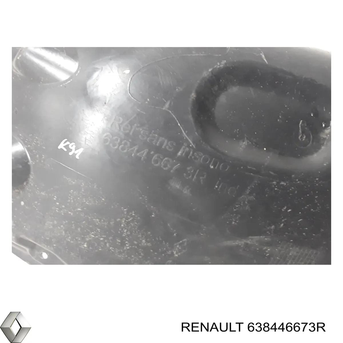 638446673R Renault (RVI) подкрылок крыла переднего правый передний