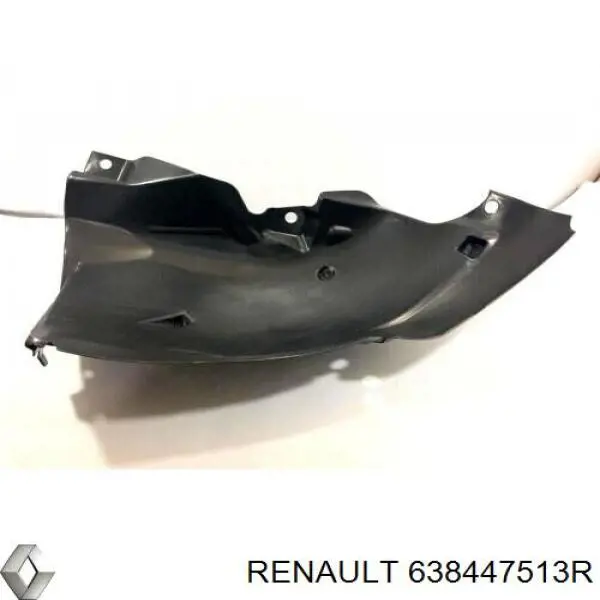 Подкрылок крыла переднего правый передний Renault (RVI) 638447513R цена, от 14.79 USD