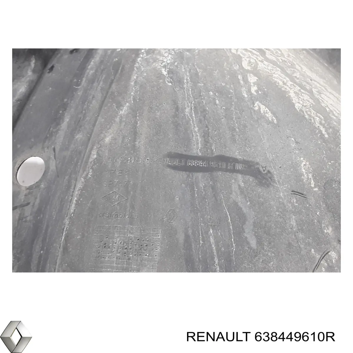 Купить 638449610R Renault (RVI) Подкрылок крыла переднего правый передний