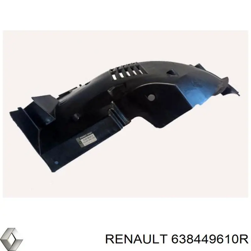 Подкрылок крыла переднего правый передний Renault (RVI) 638449610R