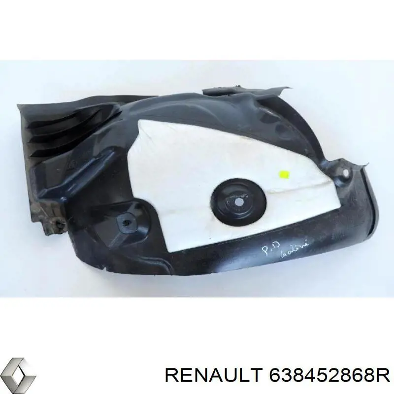 Подкрылок крыла переднего правый задний Renault (RVI) 638452868R цена, от 16.91 USD