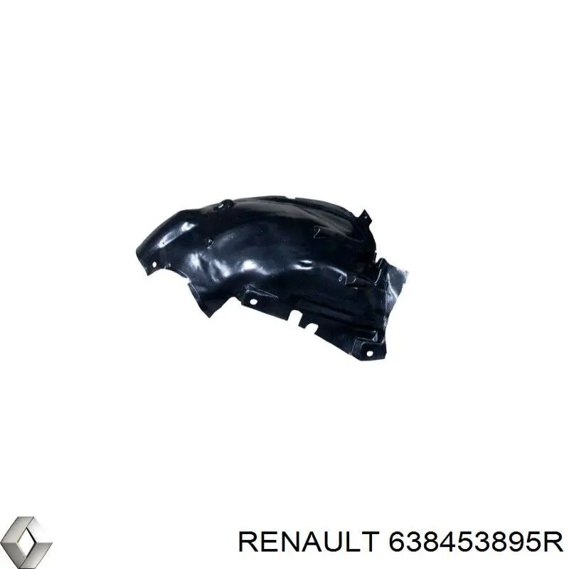 Подкрылок крыла переднего левый передний Renault (RVI) 638453895R цена, от 20.36 USD