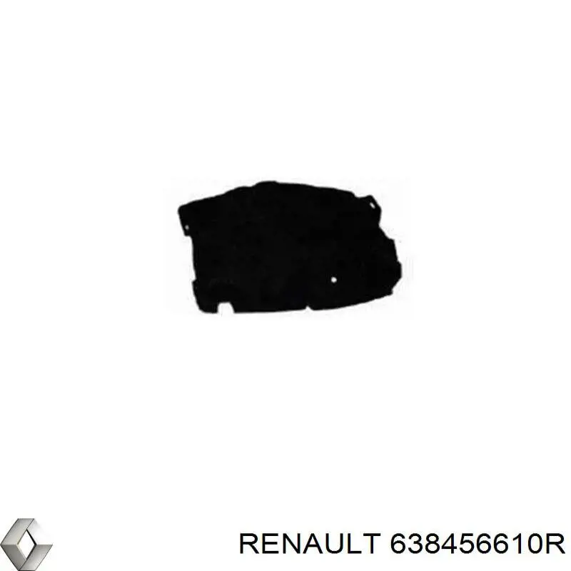 Подкрылок крыла переднего левый передний Renault (RVI) 638456610R цена, от 10.81 USD