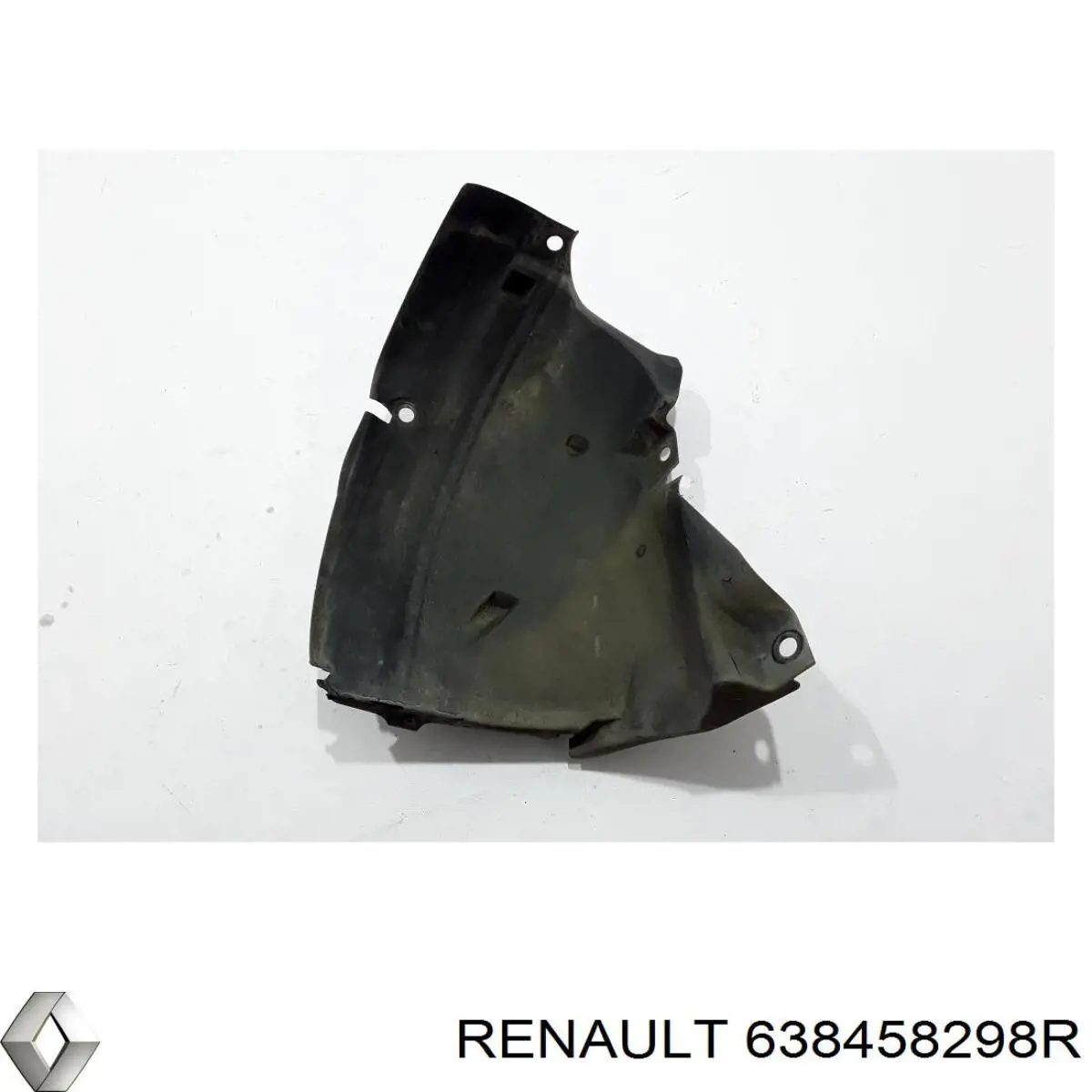 Левый передний подкрылок переднего крыла  Renault (RVI) 638453592R