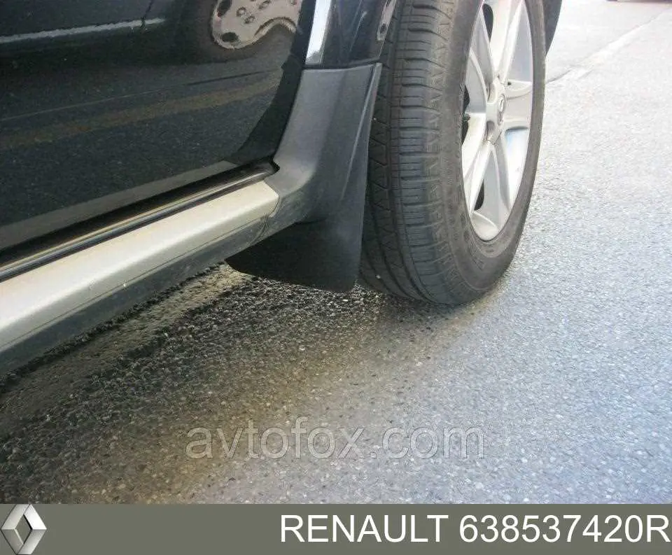 Брызговики ПЕРЕДНИЕ широкие RENAULT DUSTER 2012-2019