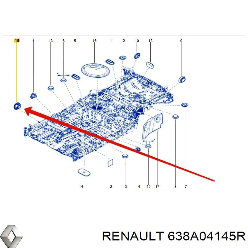 638A04145R Renault (RVI) 