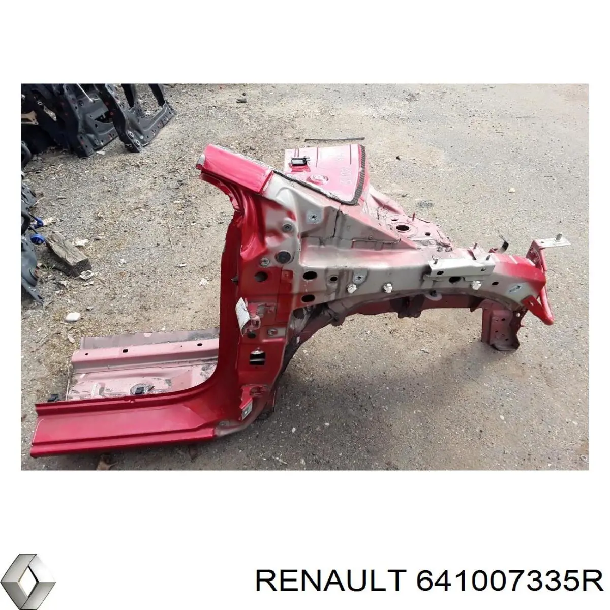 641007335R Renault (RVI) Лонжерон передний правый