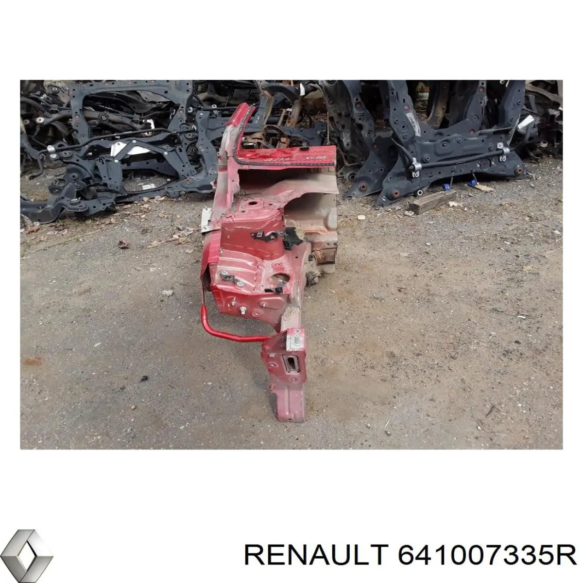 Правый передний лонжерон Renault (RVI) 641007335R цена, от 288.14 USD