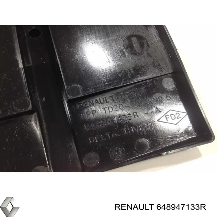 648947133R Renault (RVI) cárter de bateria recarregável (pilha)