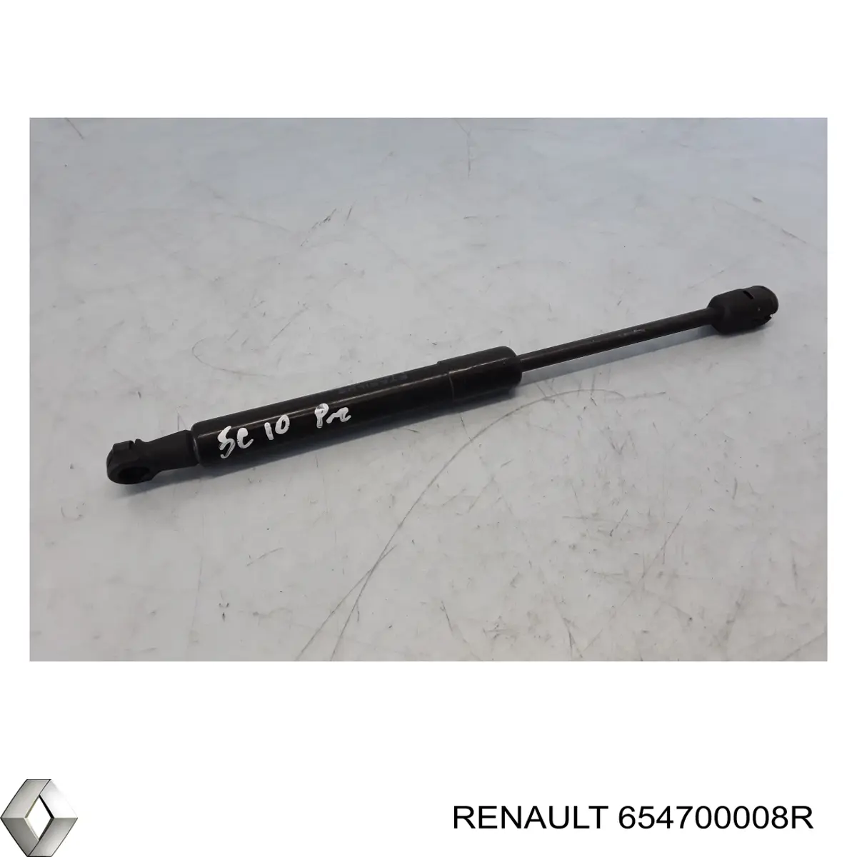 Купить 654700008R Renault (RVI) Амортизатор под капот