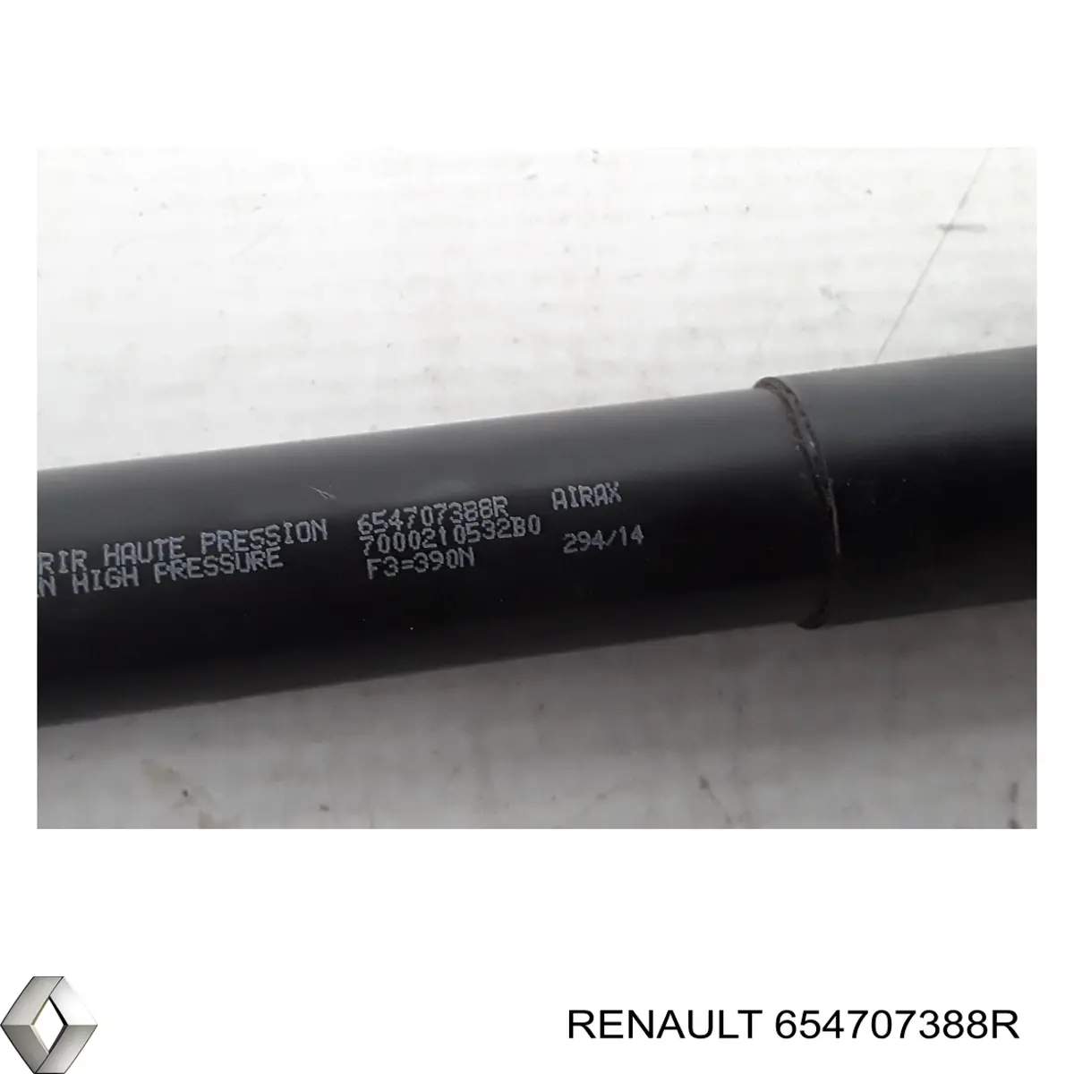 Купить 654707388R Renault (RVI) Амортизатор под капот